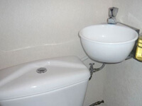 Kit lave-mains WiCi Mini adaptable sur WC existant - Monsieur P - 2 sur 2